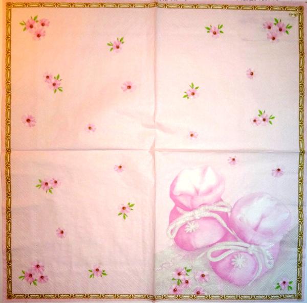 032 Baby - 3 lagig (rosa) - Maki
